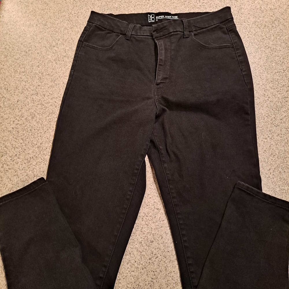 No Boundaries black high rise jeans size 15